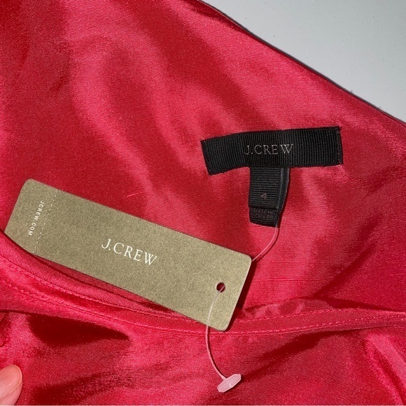 NWT J Crew 100% Silk Top, Size 4 - Picture 4 of 7